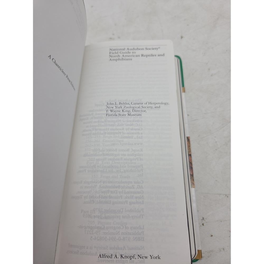 National Audubon Society Field Guide to Reptiles and Amphibians: North Ameri... - Picture 5 of 6